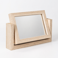 Wooden Photo Frame 4x6 Inch Double Sided Desktop Photo Stand New Chinese Style Design For Family Photos