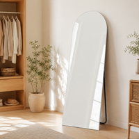 Full-length Mirror, Standing Mirror, Full Body, Arch Type, 180cm, Freestanding, Stand Mirror, Entrance, Living Room, Stylish