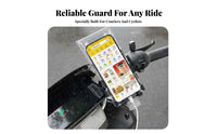Touchscreen Compatible Rainproof Ph Single Case Charging Port Entry Waterproof Two-Wheeler Ph Single Mount Long-Lasting for Delivery Riders