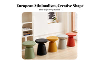 Toadstool Side Table Long-Lasting Toadstool Decorative Stool Indoor Outdoor