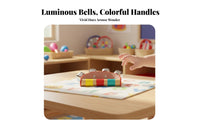 chime Stick rhythm Instrument kids' Rhythm Set EasyEasy-Hold Handle for Preschoolers