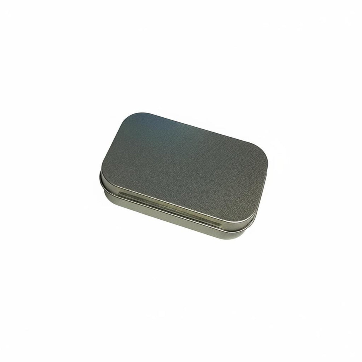 Miniature Slide-Top Tin Portable Rectangular Slide-Top Tin space-saving Design