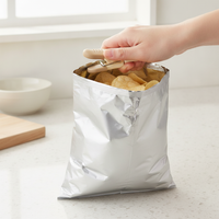 Food Bag Sealing Clips for Snacks, Milk Powder, Tea, and Kitchen Storage