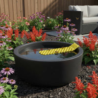 Prevents Drowning Floating Bee Ladder Safe Landing Surface Bee Watering Station Lightweight Drinking Eco-Buoyant Platform-Friendly for Gardeners, Beekeepers, Apiary