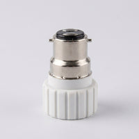 Bulb Holder and B22 to Pin-Base Light Fitting Adapter for Home Lighting, Durable PBT Ceramic Lamp Holder with 2A Rated Current