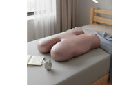 Memory Foam Pillow Zero Pressure Sleep Accessory Face Friendly Bedding for Students