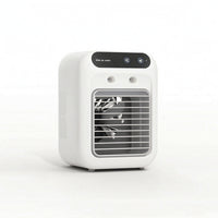 Cooling Desktop Cooler with Humidifier Humidifying Mini Air Cooler Mist Appliance Electric for Bedside Table