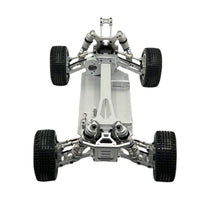 1/12 Scale RC Chassis Frame Easy Installation Metal RC Car Chassis Pre-Assembled 1/12 Scale Car Frame Kit for Rough Terrain