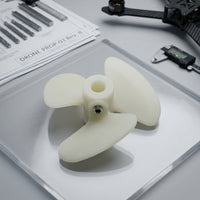 Three-Blade Impeller Sturdy Nylon Impeller Direct Replacement Slimline for Small-Container Mixing, Workshop