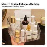 Multi-Compartment cosmetic Case Large Capacity Cosmetic Organizer With Drawers