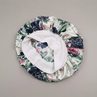 Satin Bonnet Hat for Sleeping, Lightweight Cap with EdgeLike Material Wrap for Women, Adjustable Home Cover