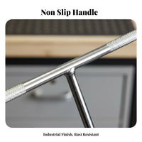 T-Handle Wrench High Turning Strength Cross-Type Spanner Vanadium Steel Alloy Metal Hand Tool for Car Repair, Machine Maintenance, Furniture Assembly
