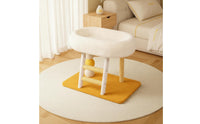 Cat Scratching Stand with Bed Space-Saving Furniture Textured for Living Rooms