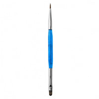 Metal Handle Double-Ended Nail Art Brush Fine Tip Double Ended Nail Brush