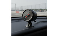 Black Face 0-8000 RPM Tachometer 12V Rev Meter