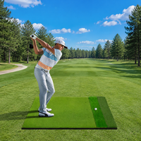 golf hitting mat