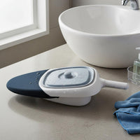 Bedpan with Lid Easy to Clean Fracture Bedpan with Handle Ergonomic Design Portable Bedridden Toilet for Patients, Hospital, Nursing Home