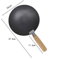 Cement Mixing Ladle Wear Resistant Handheld Mortar Ladle High Hardness Plastering Wok for Plasterers, Construction Workers