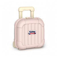 Storage Case with Wheels Hard-Shell Rolling Storage Box Toy Trunk with Wheels Portable Rolling Trunk Extendable for Children