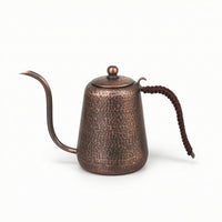 Gooseneck Kettle Stovetop Copper Kettle Heat-Resistant Teapot for Coffee Lovers, Kitchen
