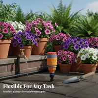 Easy Install PE Tube Connector Long-Lasting Construction Quick Connect Hose Adapter Rust Resistant for Greenhouse, Patio