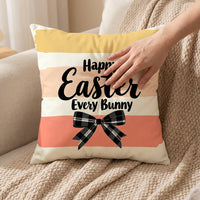 Printed Throw Pillow Cover Linen Pillowcover Decorative Throw Pillow Case Zipper Pillowcase Home Decoration for Homeowners, Gift Donors, Bedroom, Chair, Bench