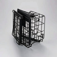 Front Foldable Bike Basket Rear Folding Cycle Basket Hanging Easy to Install for Students, Shopping