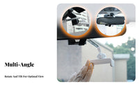 Car Ph Single Mount 360 Degree Rotation Rearview Mirror Ph Single Holder Firm Hold Mobile Accessory for Passengers, Drivers, Back Seat, Navigation
