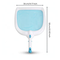 Lightweight Pool Cleaning Net with Handle Sturdy Pool Skimmer Net Handheld Leaf Skimmer Sturdy for Swimming Pools