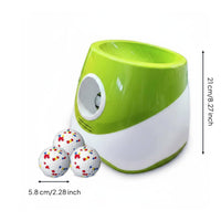Hands-Hands-Deactivated Play Rechargeable Ball Launcher Adjustable Range Automatic Ball Launcher Indoor and Outdoor Use for Border Collies