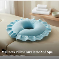 Beauty Salon Face Cushion Removable and Washable Massage Face Pillow Comfortable Prone Face Cradle for Beauticians, Office Workers, Medical Facility