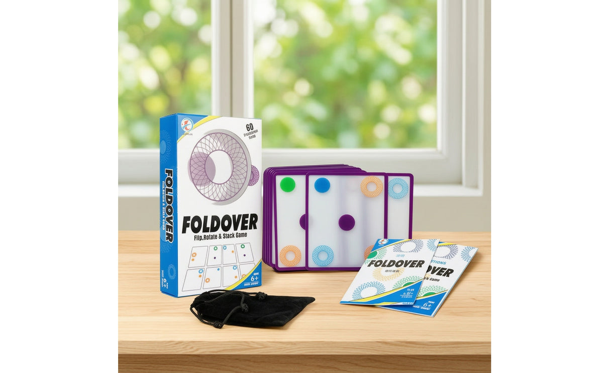 60 Pieces Waterproof Transparent Card Game Rounded Corners Card Game with Storage Bag Portable Pouch Compact for Family, Kids