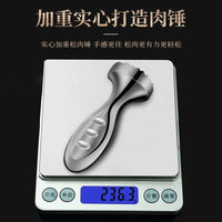 304 Stainless Steel Meat Tenderizer for Kitchen, Steak and Pork Tenderizer