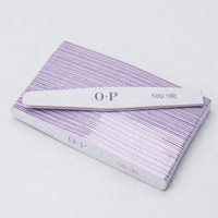 Nail Files Emery Boards Double Sided Washable, Foam Sponge Polishing Buffer for Manicure and Shaping, Non-Shedding Grit for Technicians