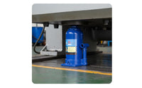 Low Profile Bottle Jack Industrial Grade Short Hydraulic Jack Adjustable Screw Top Lifting Equipment for Mechanics, Truck Owners, Auto Repair Shop