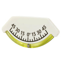 Compact Car Inclinometer Easy-to-Read Car Clinometer Accurate Slope Meter High Sensitivity for Dashboard, Boat