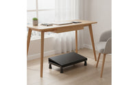 Under Desk Footrest Ergonomic Footrest with Metal Frame Supportive Furniture for Office Workers