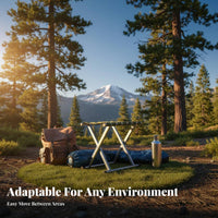 Easy to Fold foldable Stool Lightweight Outdoor Gear space-saving Design Portable Furniture sturdy Duty for Campers, voyageers, Camping, voyage, Hiking, Fishing