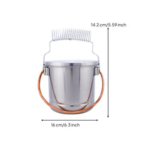 Paint Brush Washing Container Portable Container Heavy Duty for Classroom