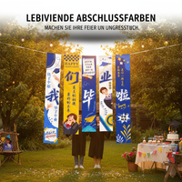 Graduation Ceremony Backdrop Banner for Photo Booth & Classroom Decoration