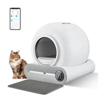 Automatic Cat Litter Box 65L with Tuya APP, AU Plug