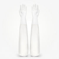 Long Rubber Gloves Long-Lasting Dishwashing Gloves with Long Cuff Thick