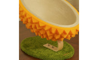 Durian Cat Bed Sculptural Cat Bed with Scratcher Comfortable Feline Furniture for Kittens
