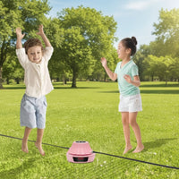Compact Jump Rope Machine with Remote Controller Control Portable Automatic Jump Rope Machine Adjustable Quiet for Families, Kids, Indoor Training, Home Gym
