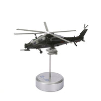 WZ-10 Model Display Attack Helicopter Model with Stand Gift Die-Cast Helicopter for Collectors