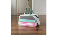 Foldable Cat Carrier Bag Breathable Dog Carrier Bag Soft-Sided Portable for Cats, Small Dogs, Travel, Vet Visits, Car Rides