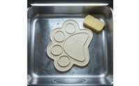 Food-Grade Paw Print Lick Mat Textured Silicone Lick Mat Washable Pet Enrichment Flexible for Dogs