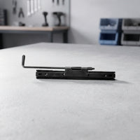 Manual Seat Slide Assembly Heavy-Duty Seat Slider with Lever Universal Hardware Forwards or Backwards for Forklift Operators, Forklifts