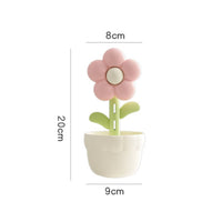 Flower-Shaped Humidifier Decorative Mist Maker Compact for Desk