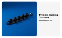 Nozzle Organizer with Carrying Loop Portable Nozzle Holder with Buckle for Mobile Cleaning Sets